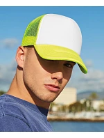 Beechfield B 645 5 panelová kšiltovka Vintage Trucker 53.0645 sunflower/white