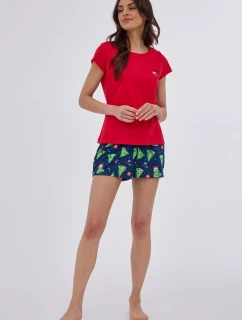 DÁMSKÉ PYŽAMO KR 628/399 HO HO HO