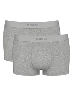 Pánské boxerky men EVER Ease Hipster 2P - UNKNOWN - šedé M034 - SLOGGI