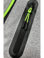 Tmavě modro-šedá dámská sportovní bunda s neonovými vsadkami (8M911-215) Tmavě modro-šedá dámská sportovní bunda s neonovými vsadkami (8M911-215)