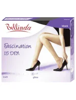 Lesklé punčochové kalhoty FASCINATION 15 DEN - BELLINDA - černá Lesklé punčochové kalhoty FASCINATION 15 DEN - BELLINDA - černá