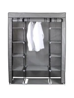 TEXTILNÍ ZAHRADA 175x133x43 cm tmavě šedá 28873