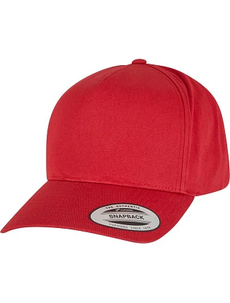 Flexfit 7707 5 panelová Snapback kšiltovka 55.7707 mars red