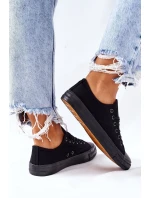 Dámské Klasické Tenisky Černé Omerta