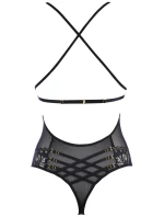 Sexy body V-10100 černo/zlatá - Axami Sexy body V-10100 černo/zlatá - Axami