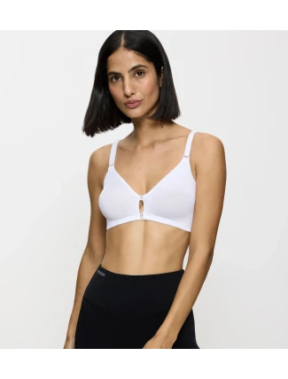 Dámská sportovní podprsenka Triaction Fitness F - WHITE - bílá 0003 - TRIUMPH Dámská sportovní podprsenka Triaction Fitness F - WHITE - bílá 0003 - TRIUMPH