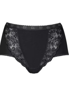 sloggi Chic Maxi 4P - BLACK - SLOGGI BLACK - SLOGGI