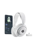 SteelSeries Herní náhlavní souprava Arctis Nova 5X Bluetooth s mikrofonem a potlačením hluku Bezdrátová bílá