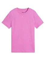 Puma ESS Centered Cat Logo Tee pink 692972 74 dětské tričko
