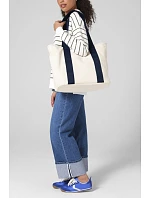 BagBase BG 675 Plátěná taška "Edit Tote" 52.0675 natural/navy
