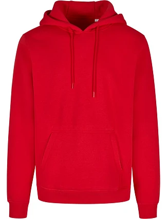 New Morning Studios NM 010 Unisex mikina s kapucí 57.0010 city red