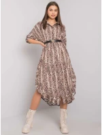 Šaty TW SK BI 32556 1.62P černá a béžová Šaty TW SK BI 32556 1.62P černá a béžová