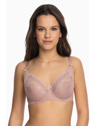 Dámská podprsenka Nancy BS0059 Pudr růžová - Gaia