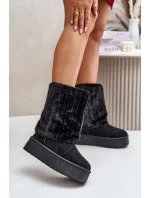 Dámské sněhule 24BT30-8021 model 202195 Černá - NEWS