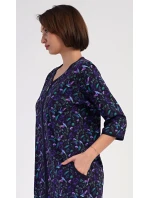 Dámské domácí šaty s tříčtvrtečním rukávem Kolibřík Dámské domácí šaty s tříčtvrtečním rukávem Kolibřík