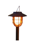 SOLÁRNÍ LAMPA S EFEKTEM PLAMENE 2V1 6LED SMD