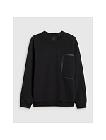 Pánská mikina z fleece s pravidelným střihem bez kapuce 4F x Robert Lewandowski RL9SAW25TSWSM2579-20S Pánská mikina z fleece s pravidelným střihem bez kapuce 4F x Robert Lewandowski RL9SAW25TSWSM2579-20S