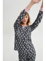 Vamp - Pyžamo s dlouhými rukávy 19465 - Vamp