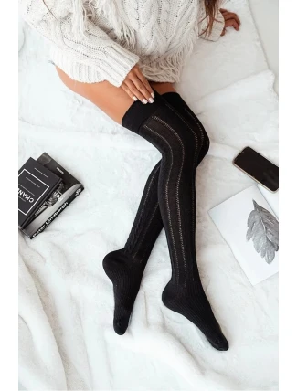 Dámské nadkolenky Copánkový vzor 0347.001 - Milena Dámské nadkolenky Copánkový vzor 0347.001 - Milena