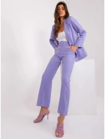 Kalhoty DHJ SP 18737.19 světle fialové -FPrice Kalhoty DHJ SP 18737.19 světle fialové -FPrice