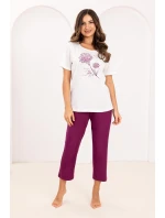 Pyžamo Regina 734 cr/r M-XL W26 dámské