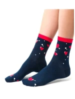 Dámské ponožky Steven art.136 Srdce