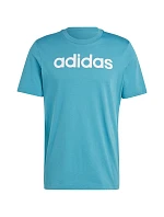 Tričko adidas Essentials Single Jersey Linear s vyšitým logem M IJ8655
