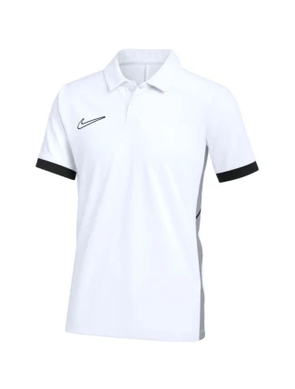 Dětské tričko Nike Dri-Fit Academy Polo bílé FZ9763 100