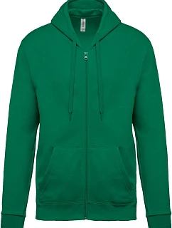 Kariban K 479 Mikina s kapucí 20.K479 kelly green