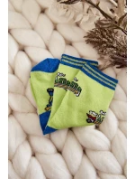 Dětské bavlněné ponožky se vzory 5-balení vícebarevné