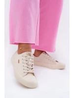 Dámské Textilní Tenisky Big Star RR274768 Béžové