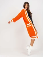 Dámský svetr LC SW 0291 oranžový Dámský svetr LC SW 0291 oranžový