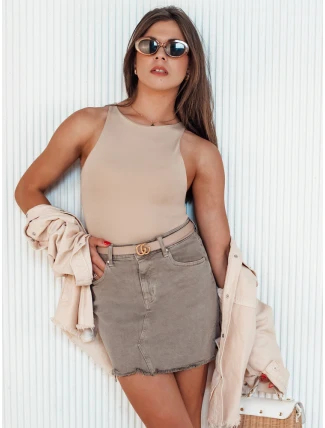 TRENDSTAR béžová sukně FashionStreet CY0457