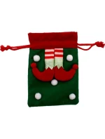Vánoční dárková taška 20x15CM ELFA'S LEGS