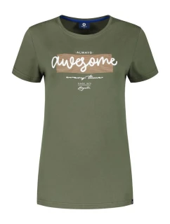 Rogelli dámské tričko GRAPHIC green XS