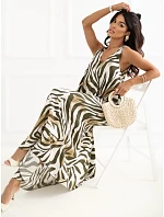 Šaty IR SK LD2569 2.80 khaki Šaty IR SK LD2569 2.80 khaki