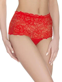 Dámská tanga 079 red - EWANA