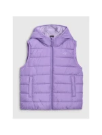 Dívčí rukávy bez rukávů se syntetickou výplní 4F 4FJRAW25TVJAF322-51S