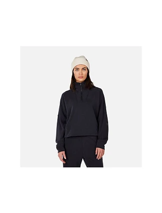 Dámská mikina ROSSIGNOL W CHAVANETTE HZ SCUBA FLEECE, černá