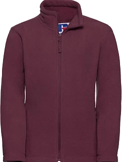 Russell Athletic 870B Dětská fleecová bunda 10.870B burgundy