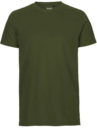 Neutral O 61001 Pánské tričko z bio bavlny 77.6101 military Neutral O 61001 Pánské tričko z bio bavlny 77.6101 military