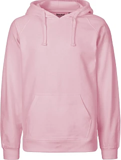 Neutral O 63101 Pánská mikina s kapucí z bio bavlny 77.6311 light pink