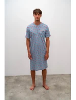 Vamp - Pohodlná pánská noční košile 16614 - Vamp Vamp - Pohodlná pánská noční košile 16614 - Vamp