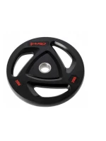 Pogumovaná olympijská deska 25 kg HMS TOX25