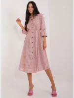 Šaty LK SK 509673.13 peach Šaty LK SK 509673.13 peach