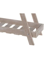 DŘEVĚNÝ SKLÁDACÍ KVĚTINOVÝ ZÁHON 3 POLICE