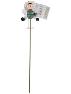 DEKORATIVNÍ VČELA NA ZELENÉM PEŘÍ