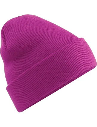 Beechfield B 45 Pletená čepice "Original" 53.0045 festival fuchsia