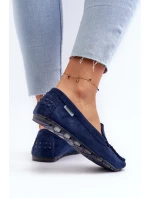 Dámské mokasíny z ekologického semiše černé Amrutia Dámské mokasíny z ekologického semiše černé Amrutia