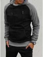 Pánská černá mikina FashionStreet BX5488
